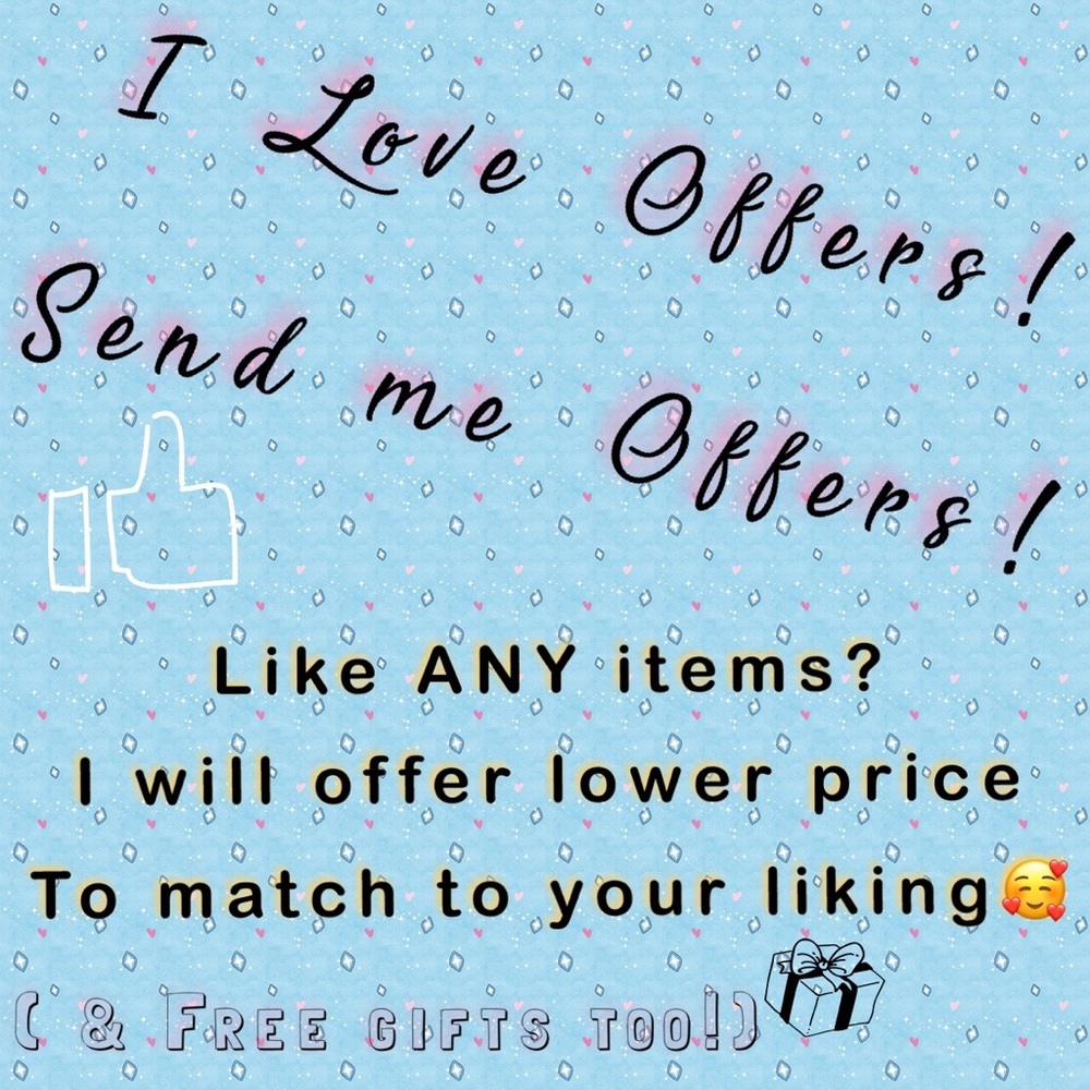 ☀️Offers are welcomed☀️